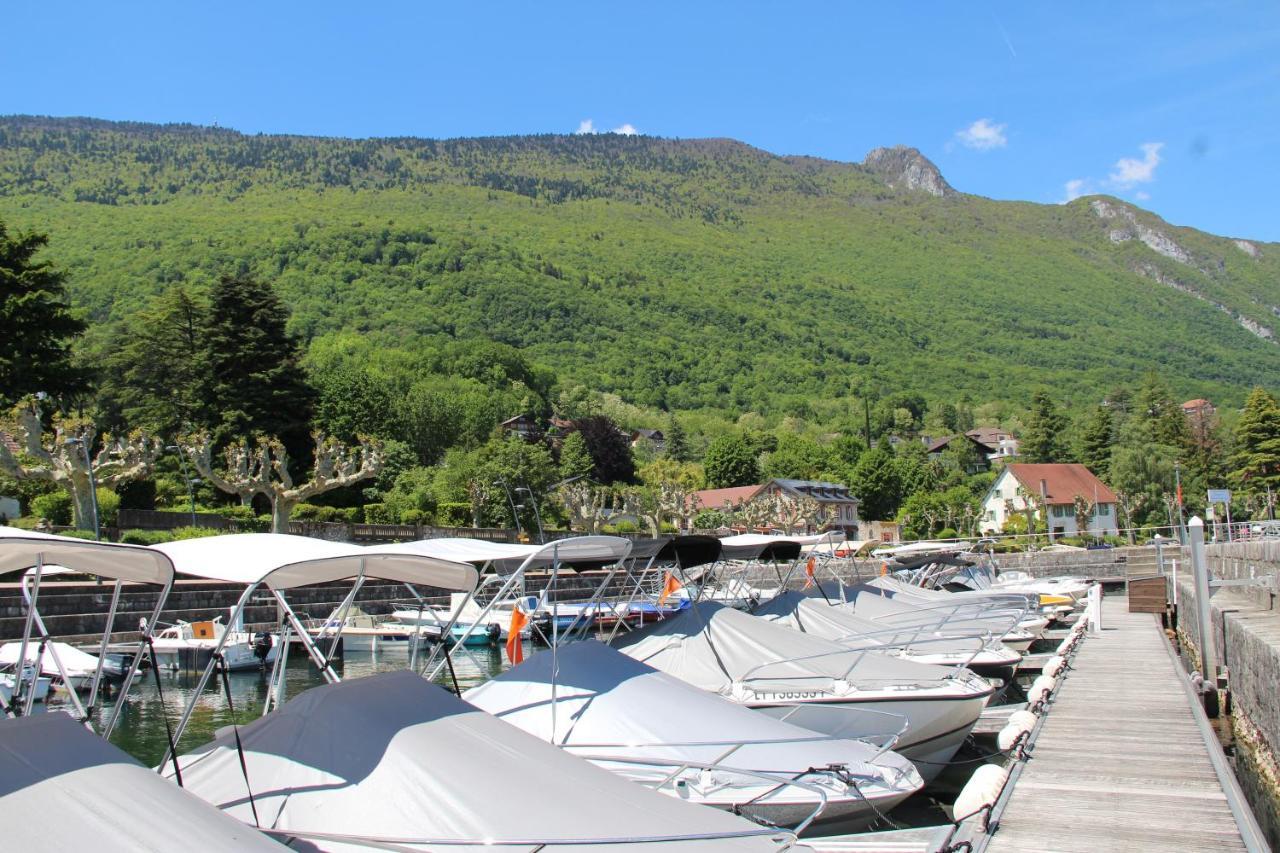 Les Suites Du Port Le Bourget-du-Lac Bagian luar foto