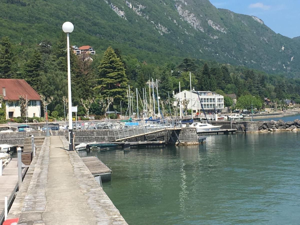 Les Suites Du Port Le Bourget-du-Lac Bagian luar foto