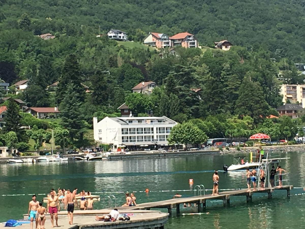 Les Suites Du Port Le Bourget-du-Lac Bagian luar foto