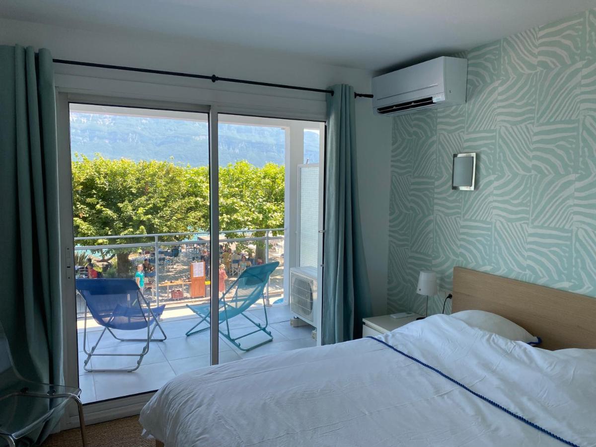 Les Suites Du Port Le Bourget-du-Lac Bagian luar foto