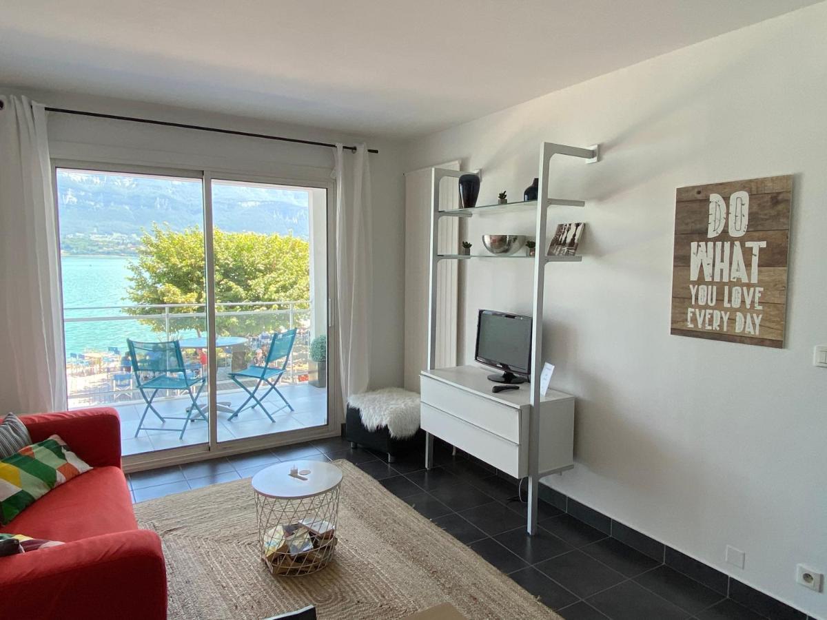 Les Suites Du Port Le Bourget-du-Lac Bagian luar foto