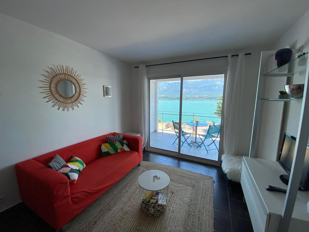 Les Suites Du Port Le Bourget-du-Lac Bagian luar foto