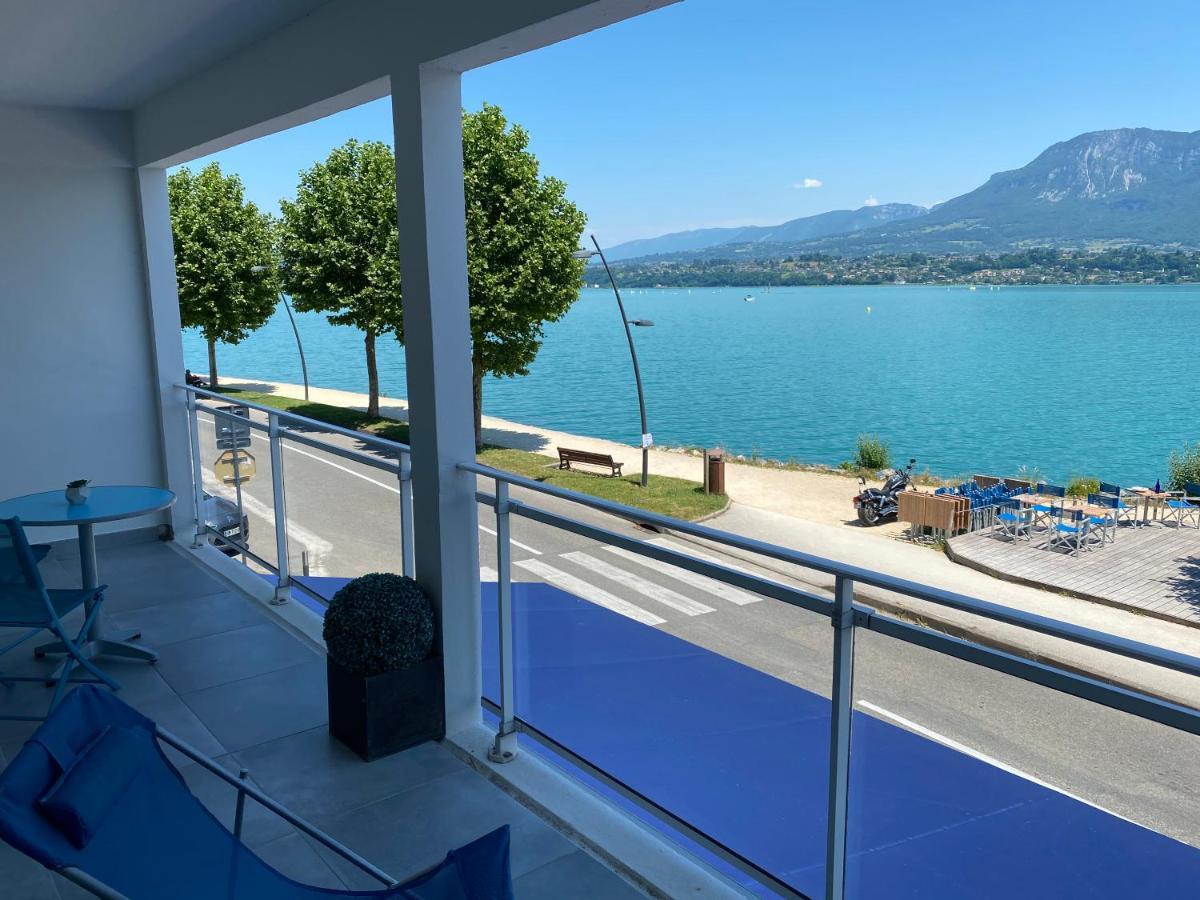 Les Suites Du Port Le Bourget-du-Lac Bagian luar foto