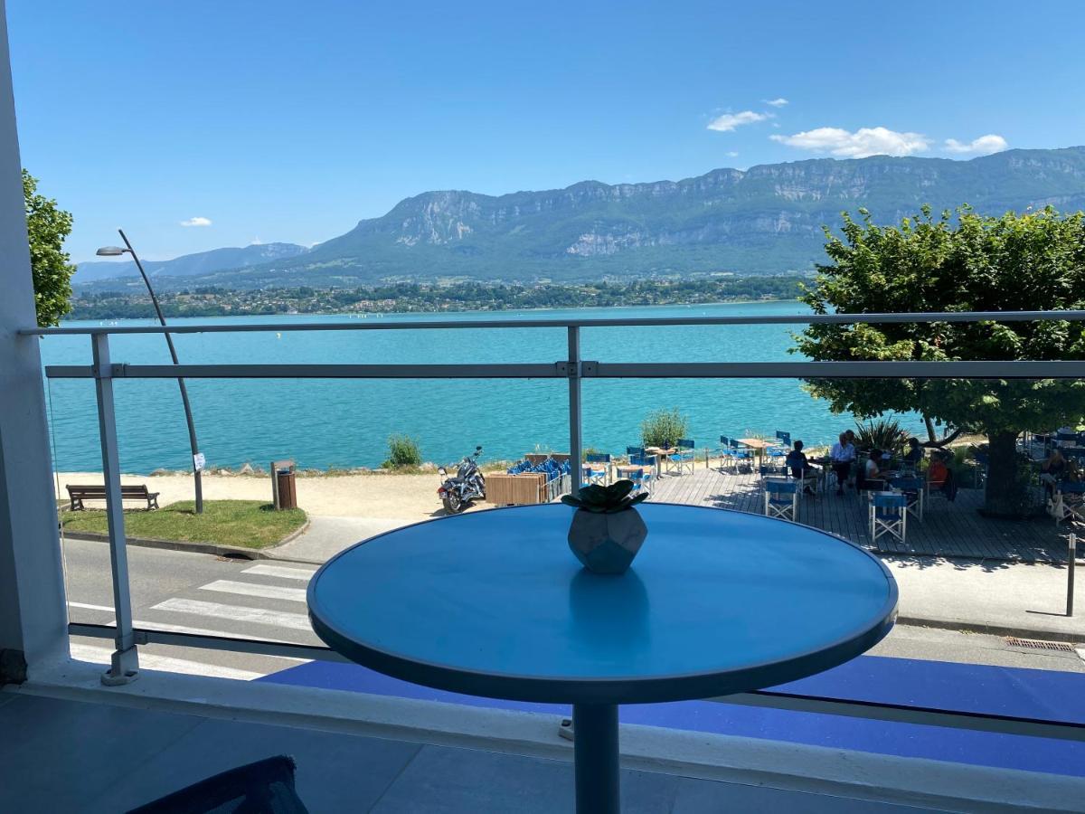 Les Suites Du Port Le Bourget-du-Lac Bagian luar foto