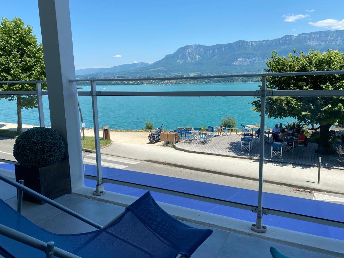 Les Suites Du Port Le Bourget-du-Lac Bagian luar foto