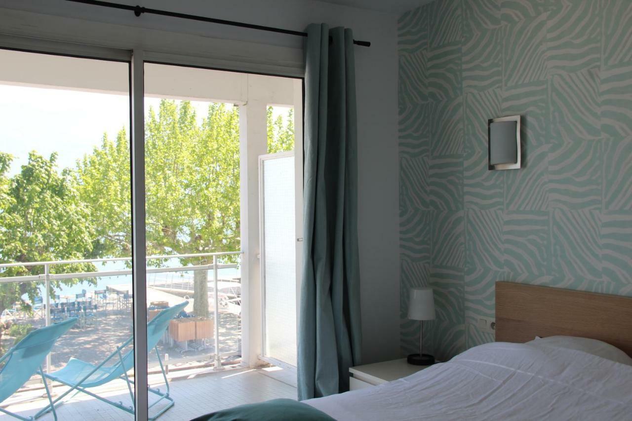 Les Suites Du Port Le Bourget-du-Lac Bagian luar foto